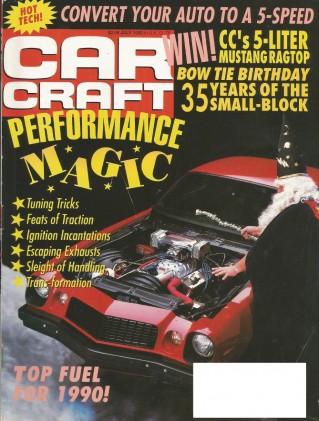 CAR CRAFT 1990 JULY - SUPERBIRDS, 35 Yr of the MOUSE